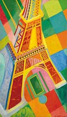 Motief Delaunay - Eiffeltoren